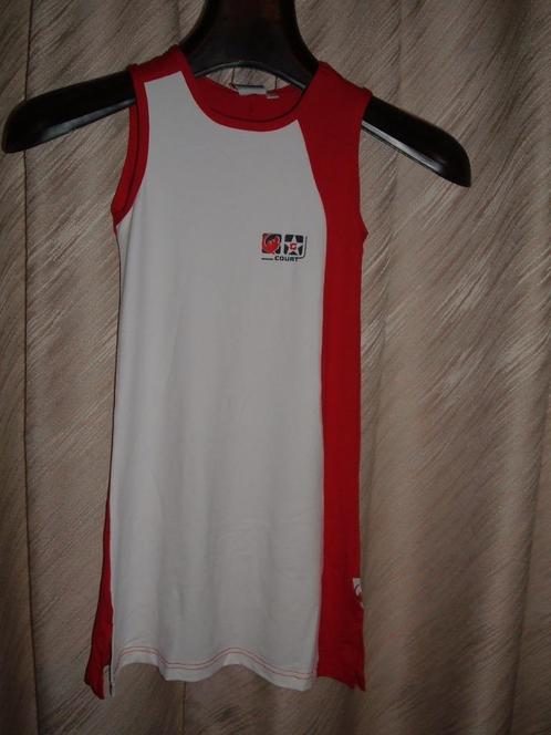Gecko tenniskleedje voor wit/rood achter rood S/140/10 jaar, Kinderen en Baby's, Kinderkleding | Maat 140, Nieuw, Meisje, Sport- of Zwemkleding