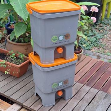 Bokashi fermentatie emmers beschikbaar voor biedingen
