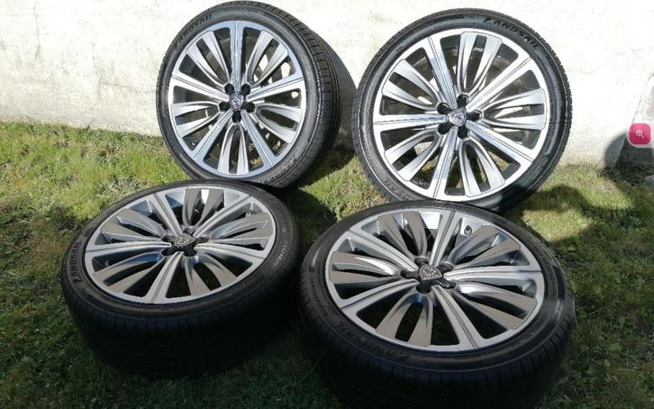 19 PEUGEOT-VELGEN, Auto-onderdelen, Banden en Velgen, Velg(en), Zomerbanden, 19 inch, 235 mm, Gebruikt, Ophalen