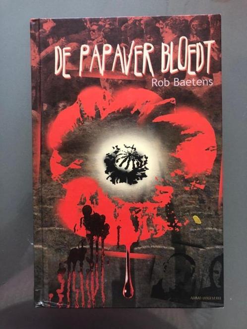 De papaver bloedt - Rob Baetens - NIEUWSTAAT, Livres, Livres pour enfants | Jeunesse | 13 ans et plus, Comme neuf, Enlèvement ou Envoi