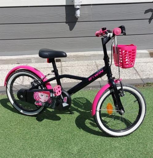 Meisjes fiets  " als nieuw ", Fietsen en Brommers, Fietsen | Meisjes, Zo goed als nieuw, 16 inch, Ophalen