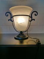 Art Deco lamp, Ophalen of Verzenden, Zo goed als nieuw, Glas, Minder dan 50 cm