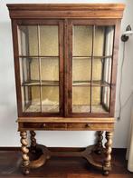 Palissander antieke vitrinekast, ca 1700, Antiek en Kunst, Ophalen