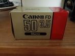 Canon FD 50/3.5 macrolens met FD 25 extension tube, Audio, Tv en Foto, Foto | Lenzen en Objectieven, Ophalen, Zo goed als nieuw