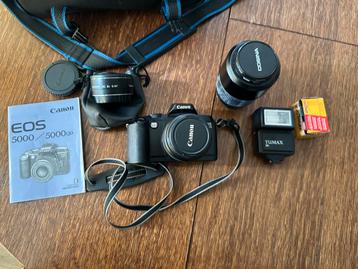 Canon EOS 5000 spiegelreflexcamera beschikbaar voor biedingen