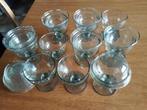 lot de 11 coupes en verre pour entrées ou desserts, Enlèvement, Comme neuf, Verre, Verre ou Verres