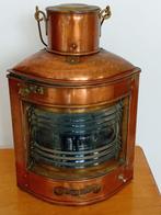 Antieke Scheepslamp Stuurboord, Ophalen of Verzenden, Zo goed als nieuw, Motorboot of Zeilboot, Gebruiksvoorwerp