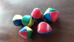 6 jongleer balletjes, Ophalen, Zo goed als nieuw