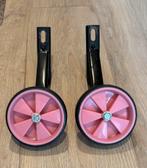 Roze zijwieltjes kinderfiets, Ophalen, Gebruikt