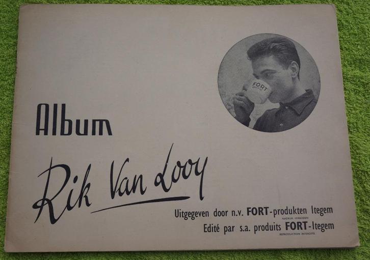 ALBUM RIK VAN LOOY (Fort Produkten, Itegem), Boeken, Prentenboeken en Plaatjesalbums, Zo goed als nieuw, Ophalen of Verzenden