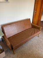 zetel skai bruin, Huis en Inrichting, Ophalen, Gebruikt, 150 tot 200 cm, Tweepersoons
