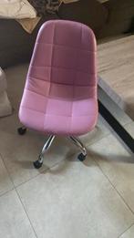 Bureau stoel, Ophalen, Zo goed als nieuw, Roze
