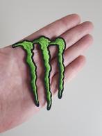 Monster Energy strijk patch logo embleem - 63 x 88 mm, Motoren, Accessoires | Overige, Nieuw