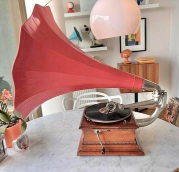 Grammofoon 1906 his master's voice 100% ORIGINEEL, Enlèvement
