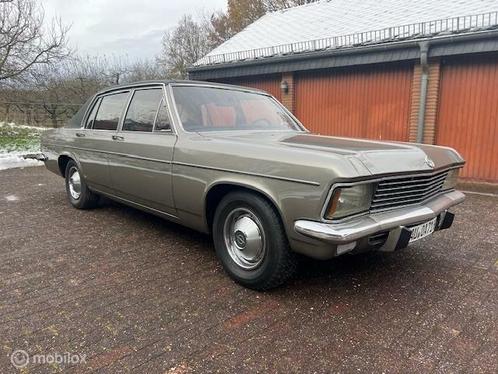 Opel Admiral B 1975 | Route 66 auctions, Auto's, Oldtimers, Bedrijf, Te koop, Opel, Benzine, Berline, 4 deurs, Automaat, Zilver of Grijs
