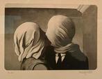 René Magritte - Les Amants I - Gravure/Aquatinte - Signé, Antiquités & Art, Art | Eaux-fortes & Gravures, Enlèvement ou Envoi