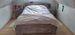 Bed 140x200 met bijhorende nachtkastjes merk Selio en matras, Huis en Inrichting, Slaapkamer | Complete slaapkamers, Ophalen