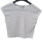 Wit-zilvergrijsachtige blouse van C&A maat M, Kleding | Dames, Blouses en Tunieken, Maat 38/40 (M), Wit, Ophalen of Verzenden