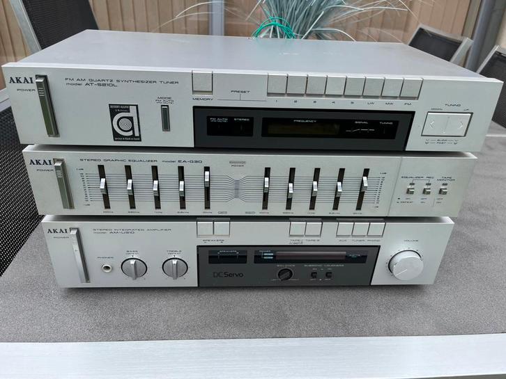 Akai sets te koop (3 varianten), Audio, Tv en Foto, Stereoketens, Zo goed als nieuw, Akai, Ophalen of Verzenden