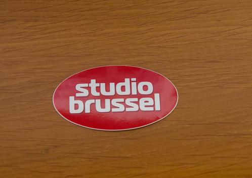 Sticker Studio Brussel, stubru, Stu Bru, Verzamelen, Stickers, Nieuw, Film, Tv of Omroep, Ophalen of Verzenden