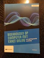 Boekhouden op computer met Exact Online - derde editie, Boeken, Ophalen of Verzenden, Zo goed als nieuw