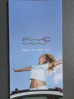 Fiat 500 C Cabrio Brochure, Ophalen of Verzenden