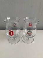2 verres « DUVEL, 150 ans », Collections, Comme neuf