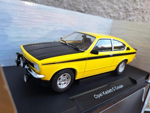 OPEL KADETT C COUPE GT/E YELLOW 1:18ème, Hobby en Vrije tijd, Modelauto's | 1:18, Nieuw, Auto, Overige merken, Ophalen of Verzenden