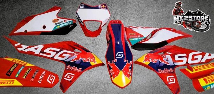 PACK Kit plastiques et Kit déco GASGAS MC / MCF/ EC / ECF, Motos, Accessoires | Autocollants, Envoi