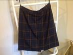 Dames rok tartan geruit maat 42 uit 100% wol lengte 51 cm, Comme neuf, Taille 42/44 (L), Autres couleurs, Enlèvement ou Envoi