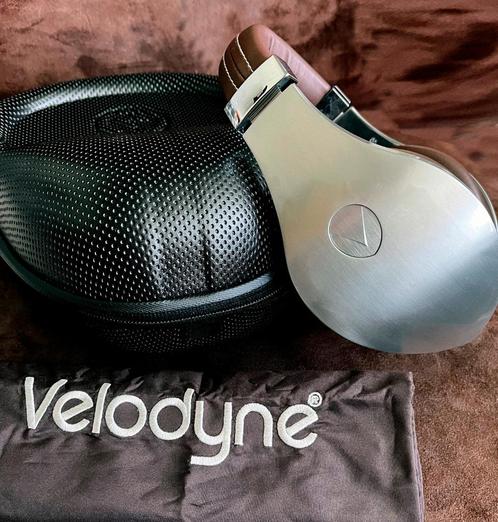 Velodyne vTrue OverEar Reference Brushed Aluminium Leather‼️, Audio, Tv en Foto, Hoofdtelefoons, Nieuw, Over oor (circumaural)