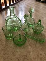 Kaptafelset., Antiek en Kunst, Antiek | Glaswerk en Kristal, Ophalen