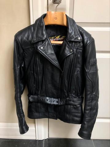 Motorjacket dames leder MQP