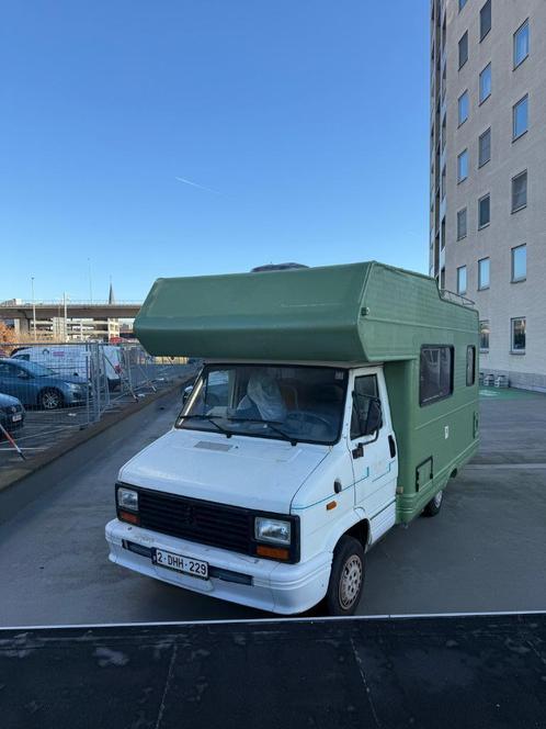 Camper peugeot j5 1990 project, Caravans en Kamperen, Mobilhomes, Particulier, Overige merken, Diesel, 5 tot 6 meter, Ophalen