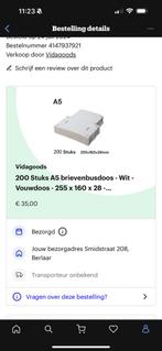 Doos vol kartonnen dozen, Ophalen, Nieuw, Doos