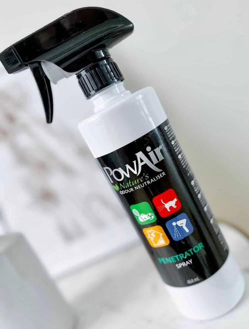 PowAir Nature’s Odour Neutraliser Penetrator spray, Animaux & Accessoires, Accessoires pour chats, Neuf, Enlèvement ou Envoi