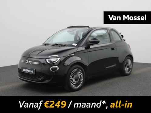Fiat 500e C Icon 42 kWh, Auto's, Fiat, Bedrijf, Te koop, 500E, ABS, Airbags, Airconditioning, Alarm, Android Auto, Apple Carplay
