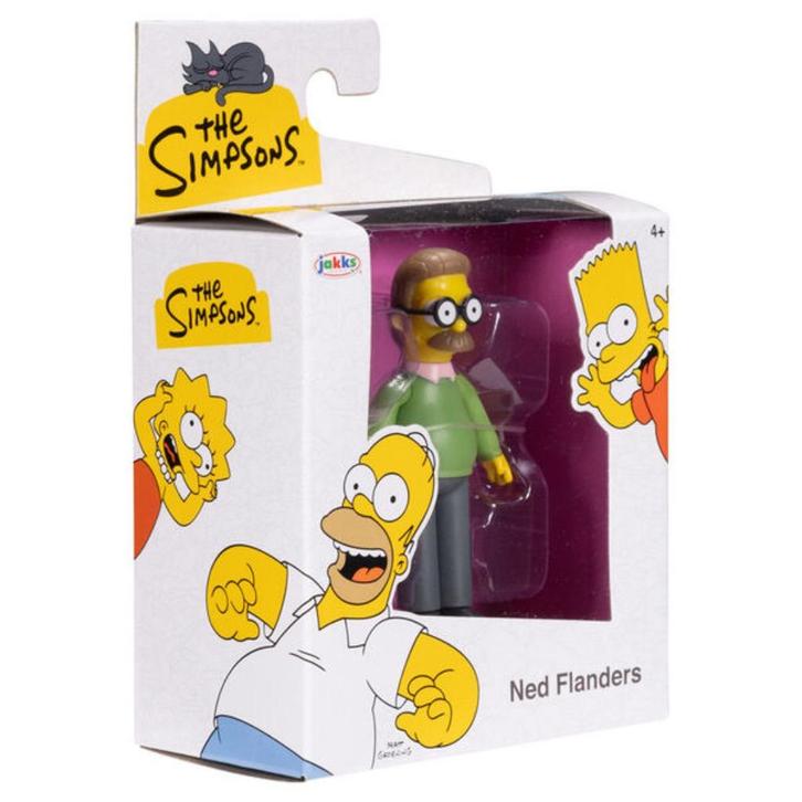 The Simpsons - Ned Flanders 6cm Figure, Verzamelen, Poppetjes en Figuurtjes, Nieuw, Ophalen of Verzenden
