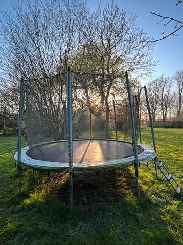 Trampoline merk Domyos 4.20m doorsnede beschikbaar voor biedingen