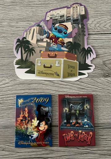Disneyland tower of terror merchandise 2008-2009 beschikbaar voor biedingen