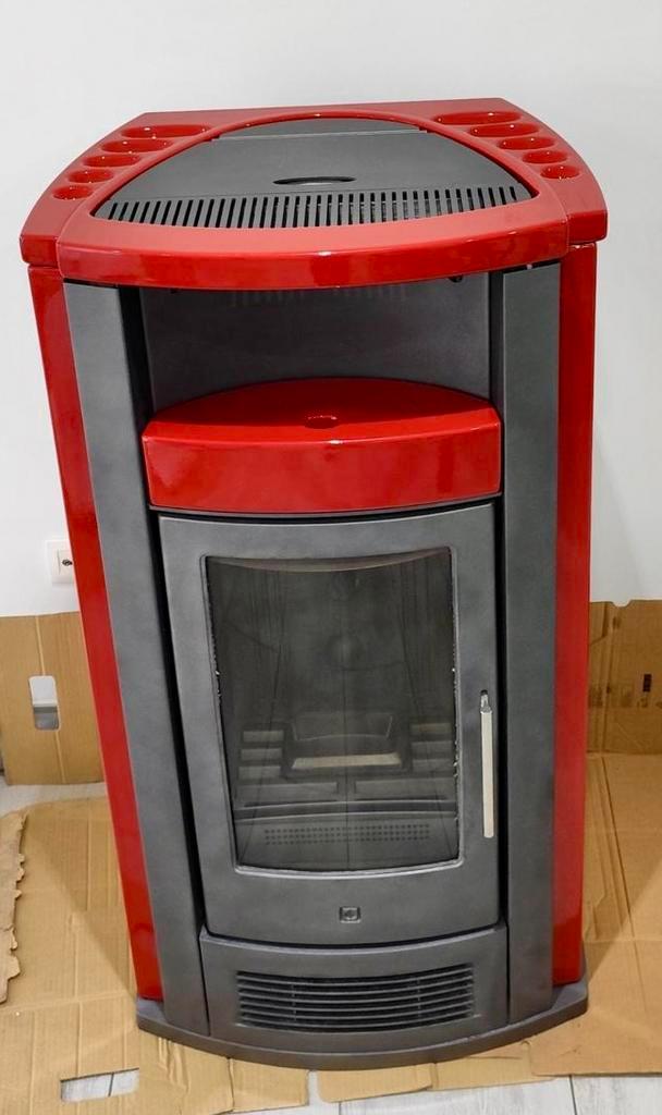 Piazzetta P960, Huis en Inrichting, Kachels, Zo goed als nieuw, Pelletkachel, Ophalen