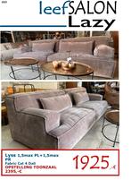 Sofa LAZY RIVERLINE, Ophalen, 250 tot 300 cm, 100 tot 125 cm, Nieuw