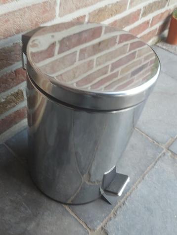 Pedaalemmer RVS 5 liter  beschikbaar voor biedingen