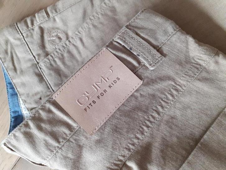 Maat 146 - Gymp - beige bermuda short nieuwstaat, Kinderen en Baby's, Kinderkleding | Maat 146, Zo goed als nieuw, Jongen, Broek