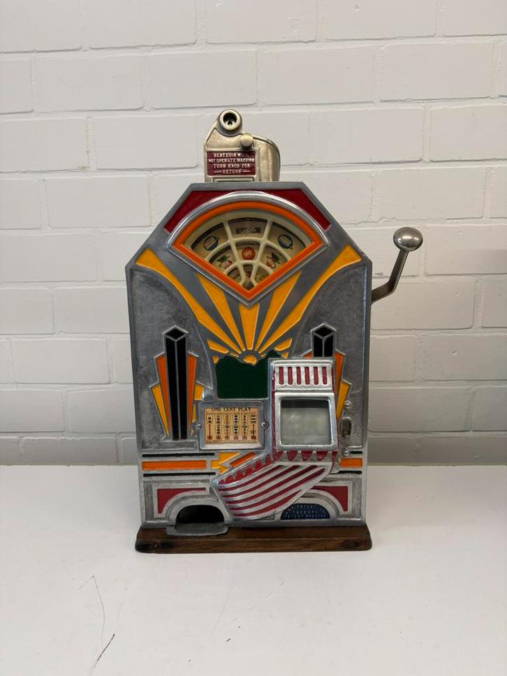 Jennings little Duke slotmachine eenarmige bandiet gokkast, Collections, Machines | Machines à sous, Comme neuf, Enlèvement