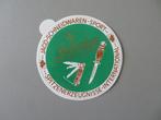 sticker Jagd Schneiwaren Sport Hubertus Solingen, Verzamelen, Verzenden, Zo goed als nieuw, Overige typen