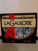 Emaillebord La Gauloise bier, Ophalen, Gebruikt