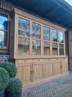 Eiken vitrinekast/buffetkast GRATIS LEVERING