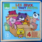 Les jeux des touts petits 2 + Vilac 4 houten spelen, Kinderen en Baby's, Ophalen of Verzenden, Gebruikt, Overige typen