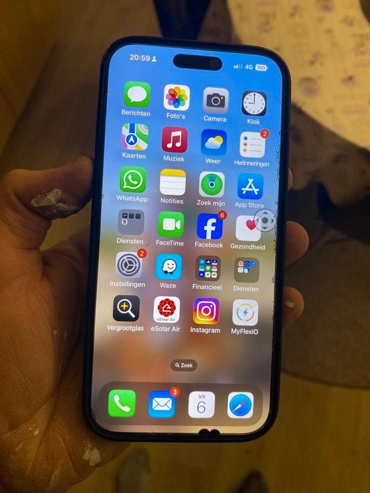 Iphone 16 pro max 512GB, Telecommunicatie, Mobiele telefoons | Apple iPhone, Zo goed als nieuw, 512 GB, Zonder abonnement, Zonder simlock